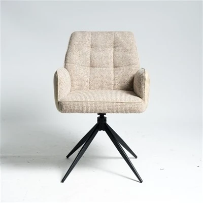 Kd Metal Frame na may 360℃Bearing Swivel Auto Return Desk Chair