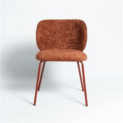 All The Kd-structure Dtm Dining Chair Brick Red